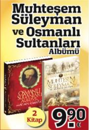Muhteşem Süleyman ve  Osmanlı Sultanlari Albümü (2 Kitap Birarada)