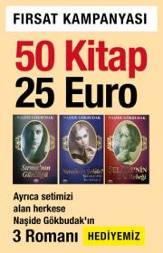 50 Kitap 25 Euro - Çok Satan 3 Roman HEDİYE